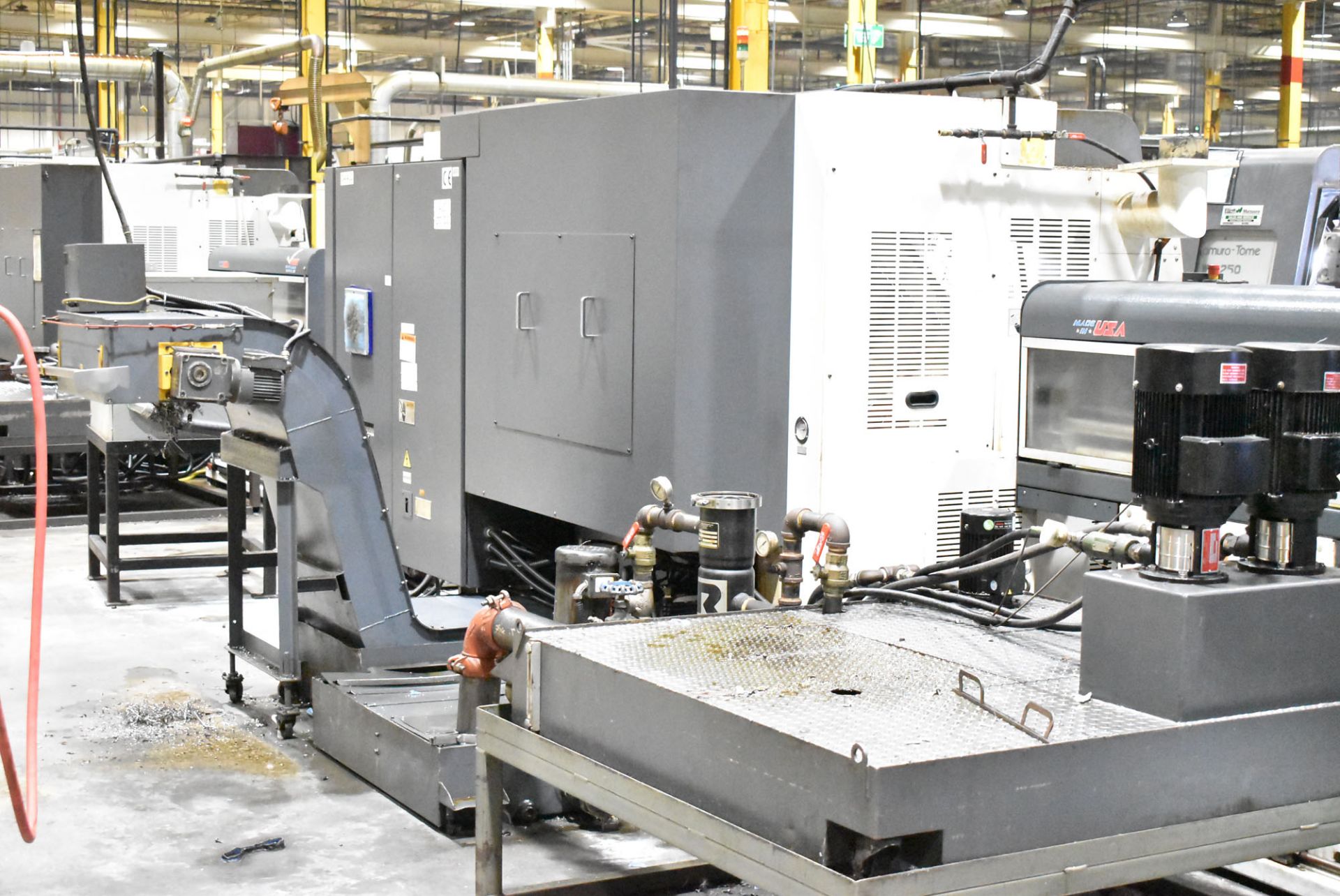 NAKAMURA (2005) WT-250MM, CNC TWIN SPINDLE TWIN TURRET MULTI-TASKING CENTER S/N: M240005 - Image 8 of 23