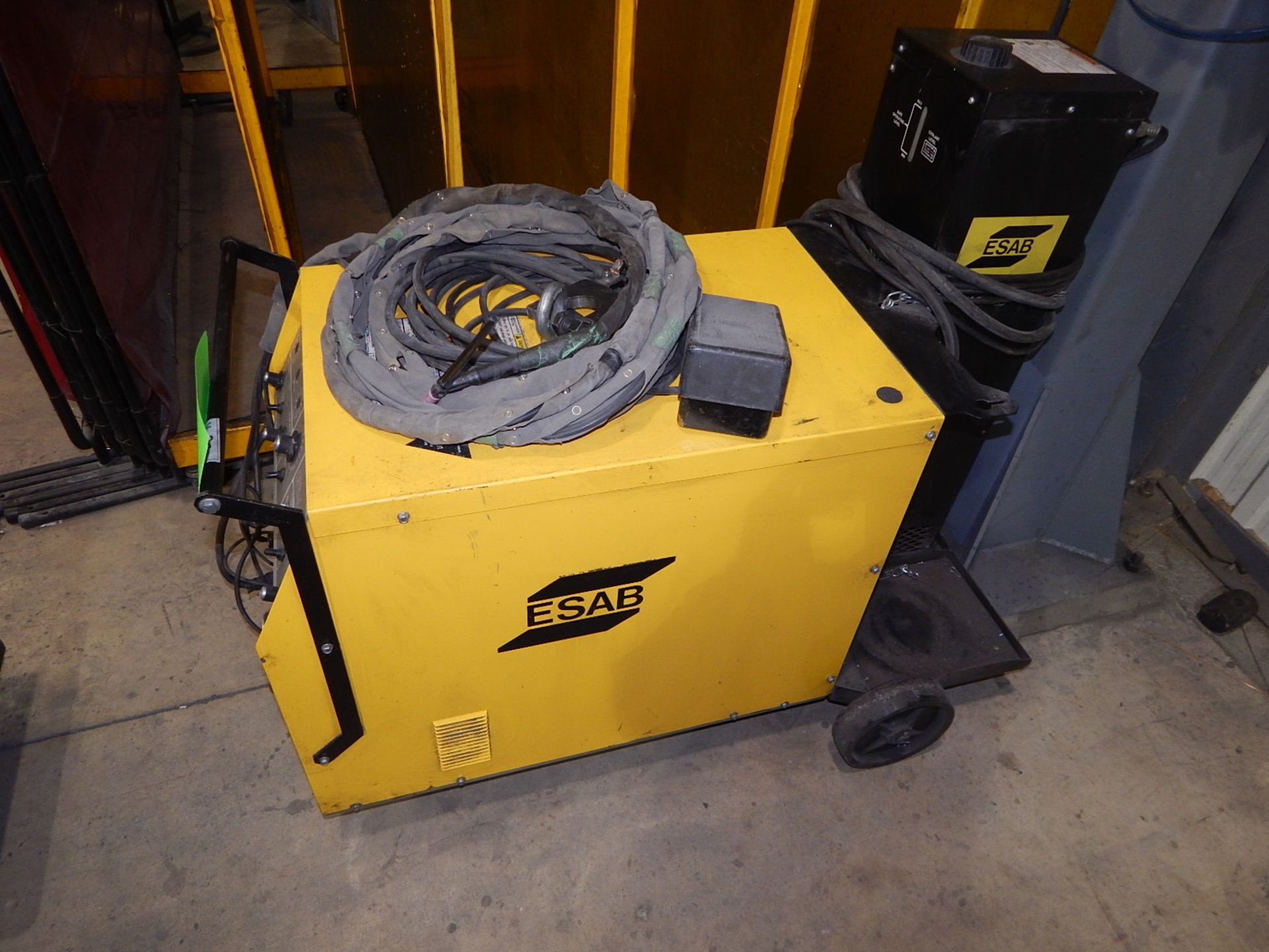 ESAB HELIARC 252 AC/DC ARC WELDER WITH COOLANT, CABLES AND GUN, S/N: TL-J209001 - Image 4 of 4