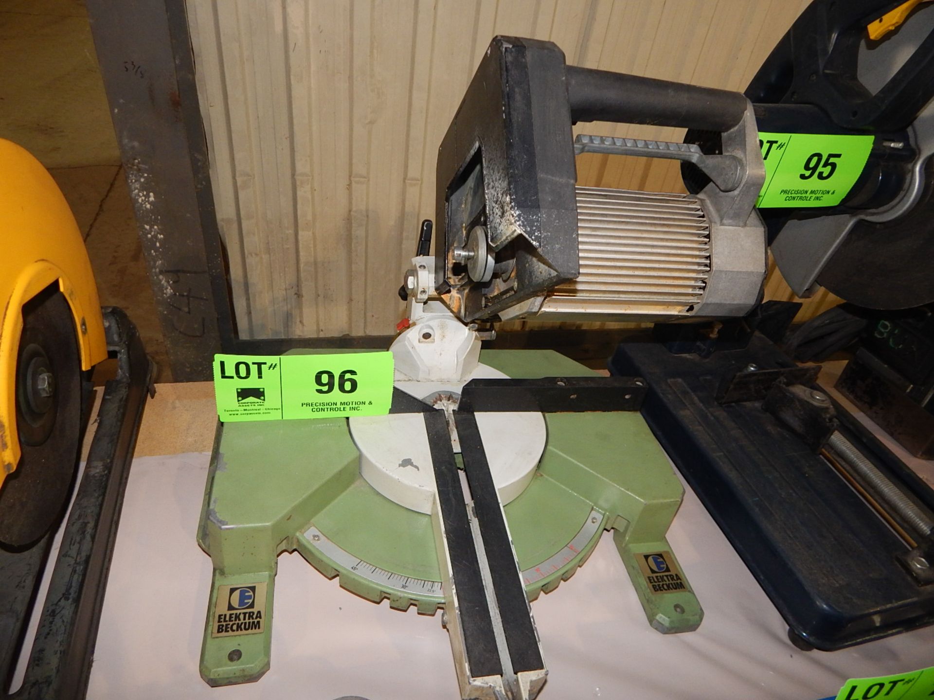 ELECTRA BECKUM ABRASIVE CUT-OFF SAW, S/N: N/A - Image 2 of 2