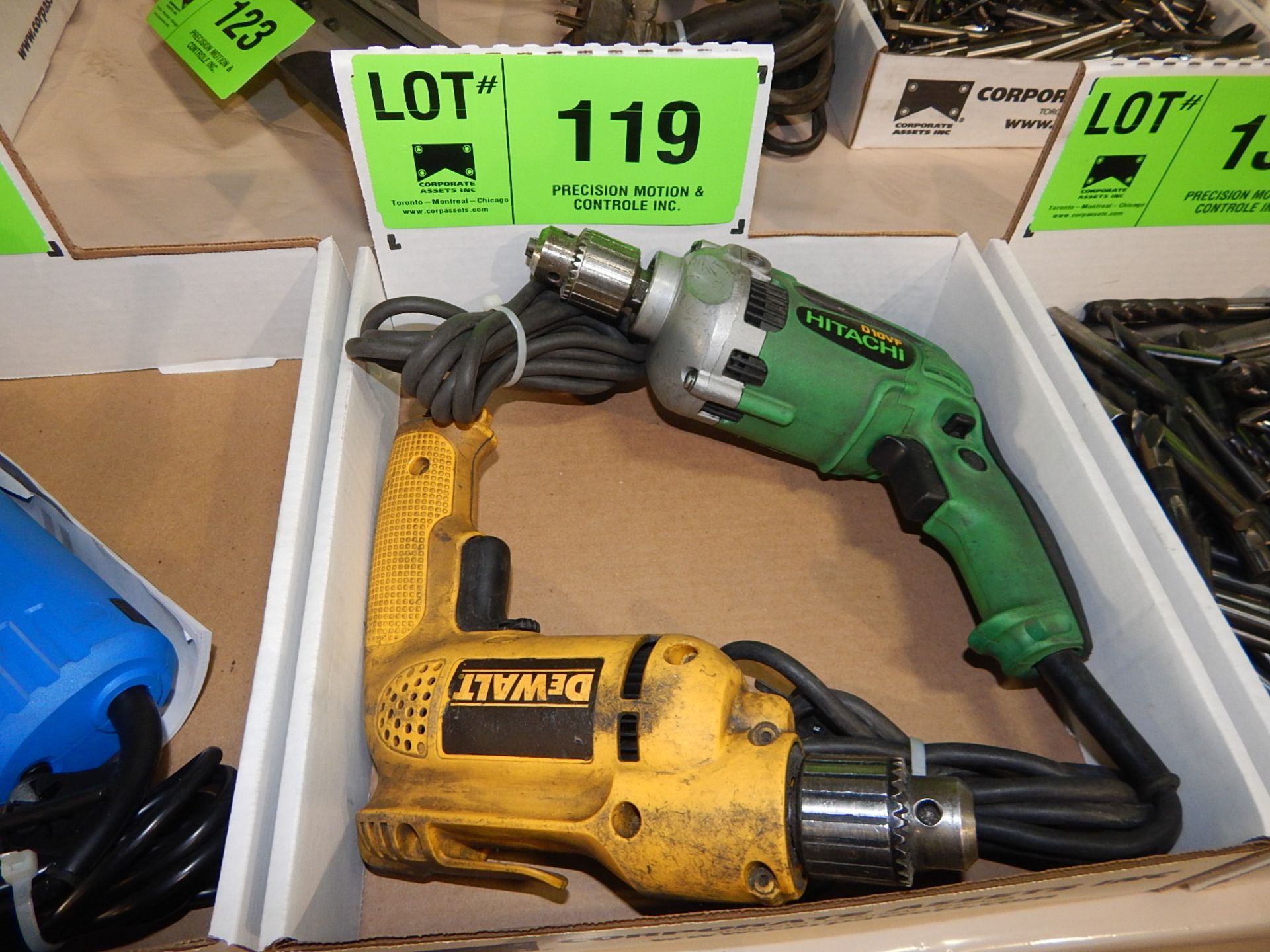 LOT/ CORDED DRILLS