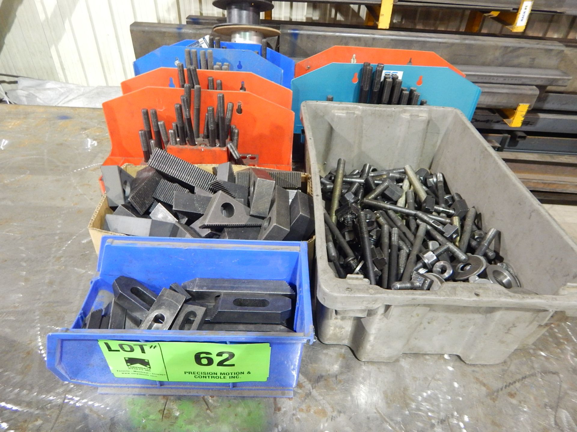 LOT/ TIE DOWN CLAMPING