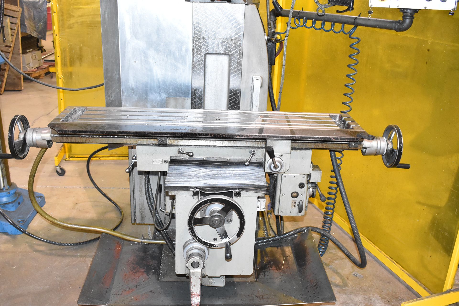 FIRST (2007) LC-20VSG VERTICAL TURRET MILLING MACHINE WITH 51"X10" TABLE, ISO 40 SPINDLE TAPER, - Image 2 of 12