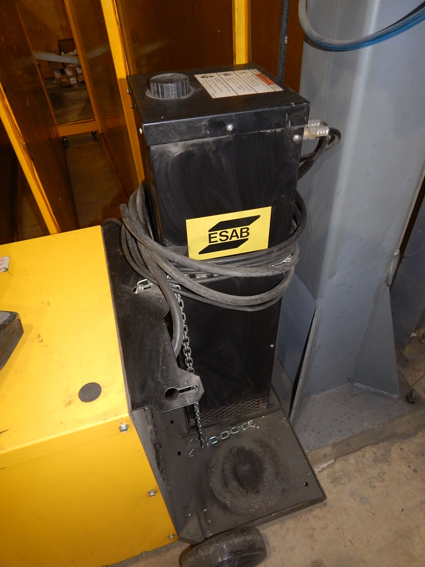 ESAB HELIARC 252 AC/DC ARC WELDER WITH COOLANT, CABLES AND GUN, S/N: TL-J209001 - Image 3 of 4