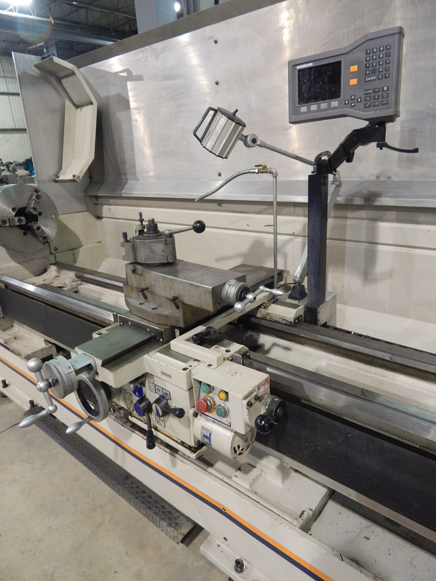 MICROWEILY (2013) TY-26120 GAP BED ENGINE LATHE WITH 26" SWING OVER BED, 32" SWING IN THE GAP, - Image 11 of 14