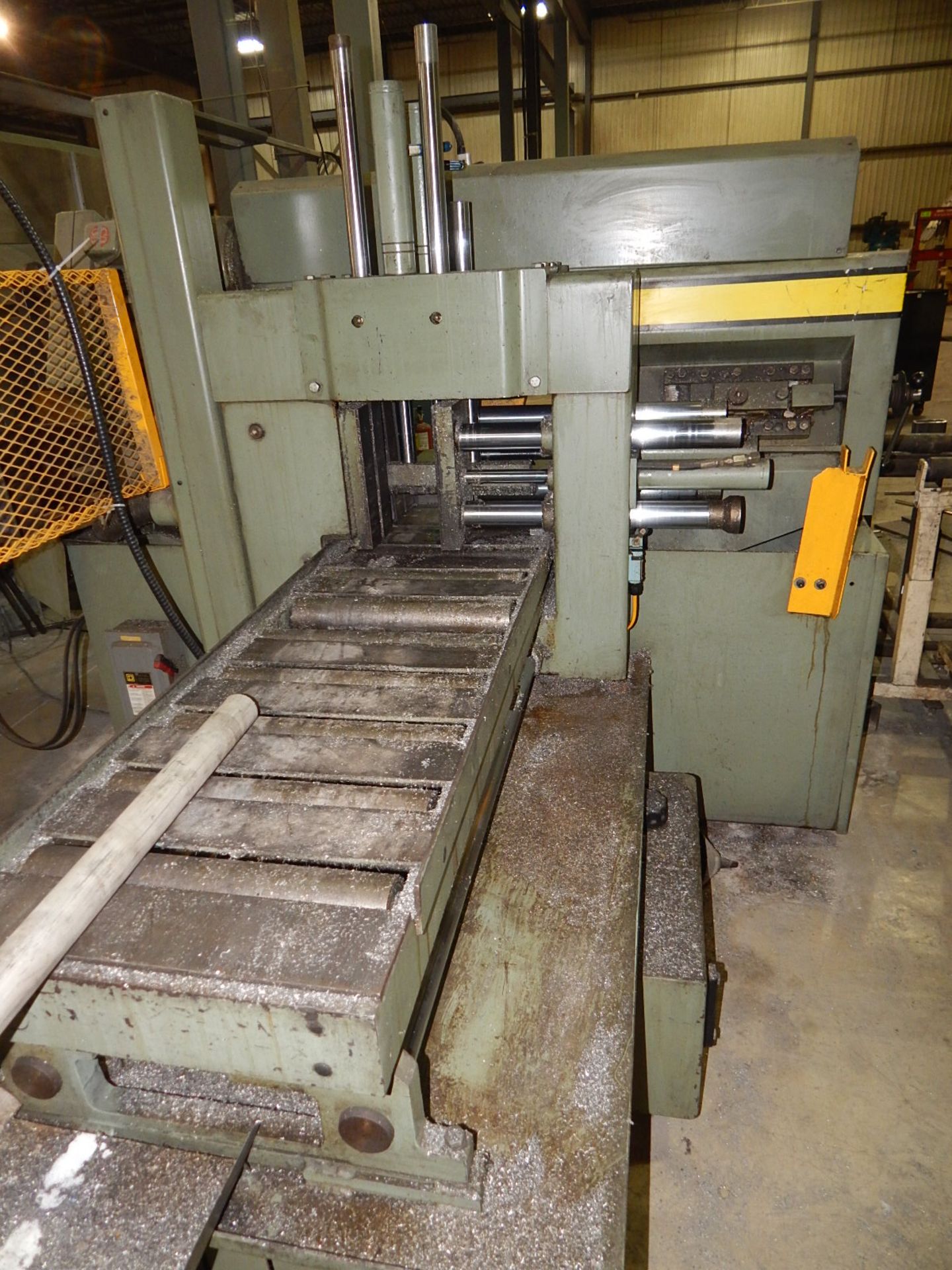 HYD-MECH H-12 DOUBLE MITRE BAND SAW, S/N: A0898077H (CI) [RIGGING FEES FOR LOT #53 - $450 CDN - PLUS - Image 6 of 6