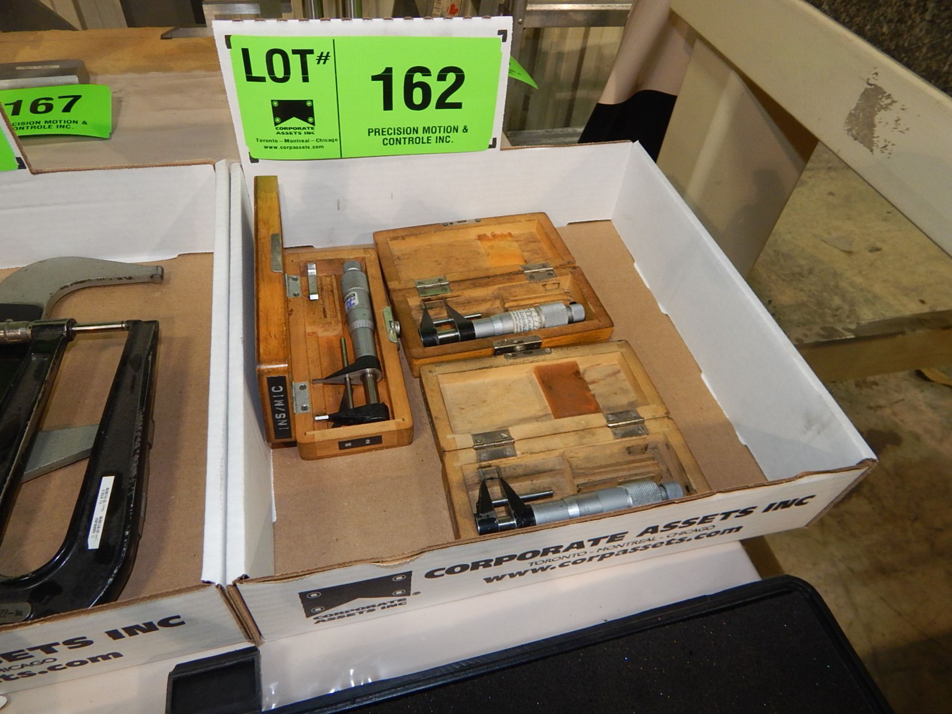 LOT/ OUTSIDE MICROMETERS