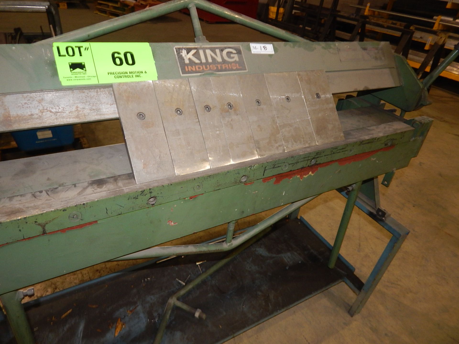 KING (2003) BB-BP4816M CONVENTIONAL BOX & PAN BRAKE WITH 48" X 16GA CAPACITY, S/N: 920364 [RIGGING - Image 3 of 3