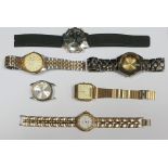 Quantity of modern gent's watches and straps (1 box)