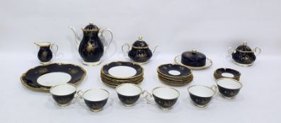 20th century German part tea service to include teapot, teacups, tea plates, etc