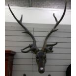 Reproduction model of a stag's head (VAT payable on hammer)