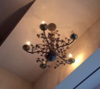Five-branch decorative chandelier
