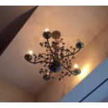 Five-branch decorative chandelier