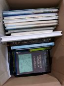 One box of books on assorted subjects