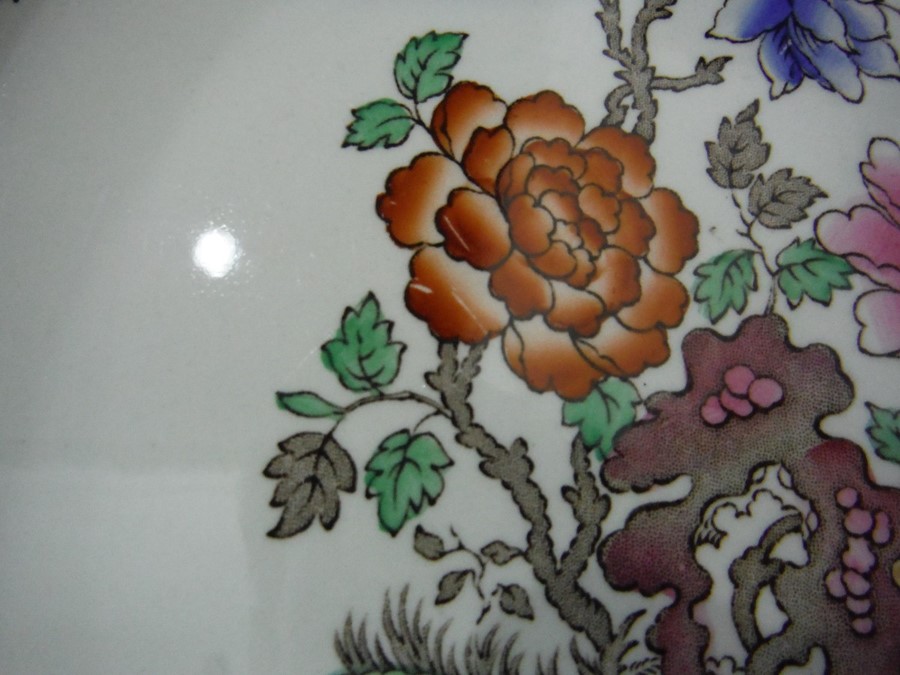 Copeland Spode 'Chinese Rose' dinner ware to include 11 plates and three graduated serving platters - Bild 6 aus 9