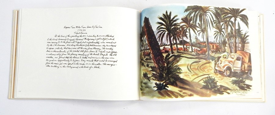 Saber, Clifford "The Desert Rat Sketchbook", written and illustrated on the spot, in full colour, - Image 2 of 2