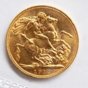 1912 gold sovereign