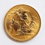 1963 gold sovereign