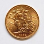 1963 gold sovereign