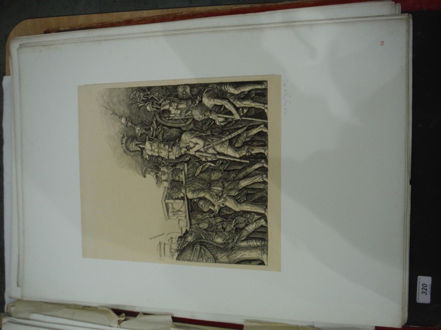 After Mantegna Prints "Oeuvre de A Mantegna by Amand-Durand and Georges Duplessis, Paris" 1878, 26 - Image 20 of 36