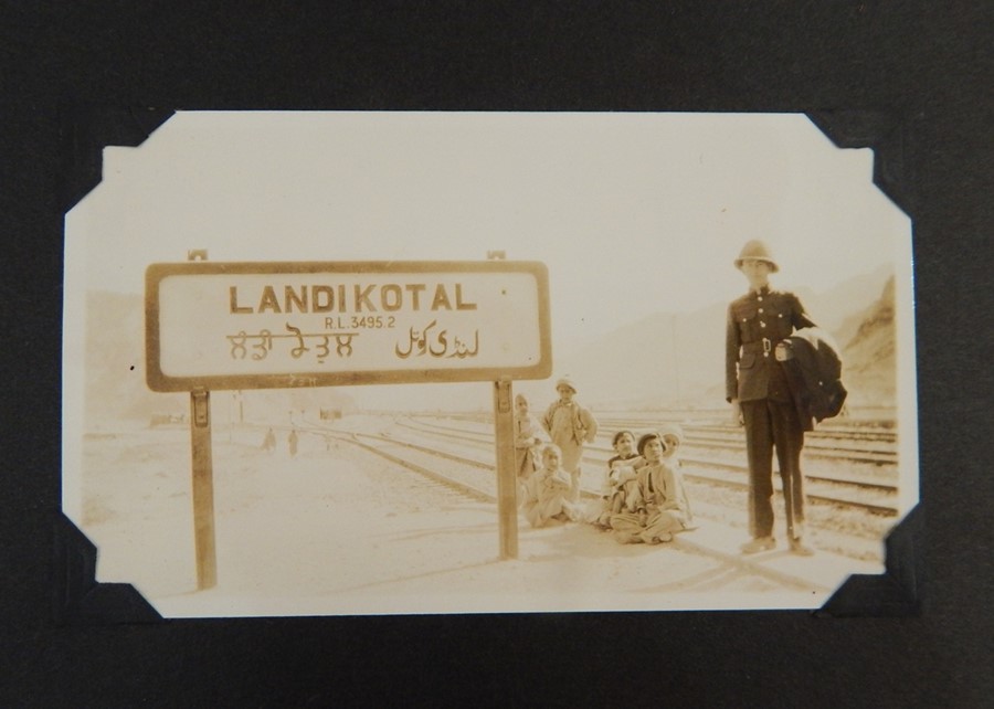 Album of black and white and sepia photographs of India 1931-34, including photographs of the - Image 4 of 9