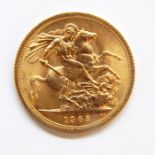 1965 gold sovereign