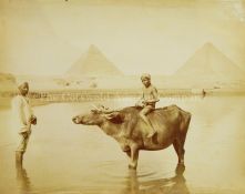 Incomplete photograph album, c mid /late 19th century albumen prints by G Berggren (1835-1920),