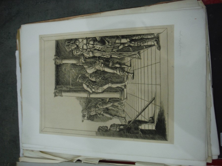 After Mantegna Prints "Oeuvre de A Mantegna by Amand-Durand and Georges Duplessis, Paris" 1878, 26 - Image 6 of 36