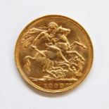 1909 gold sovereign