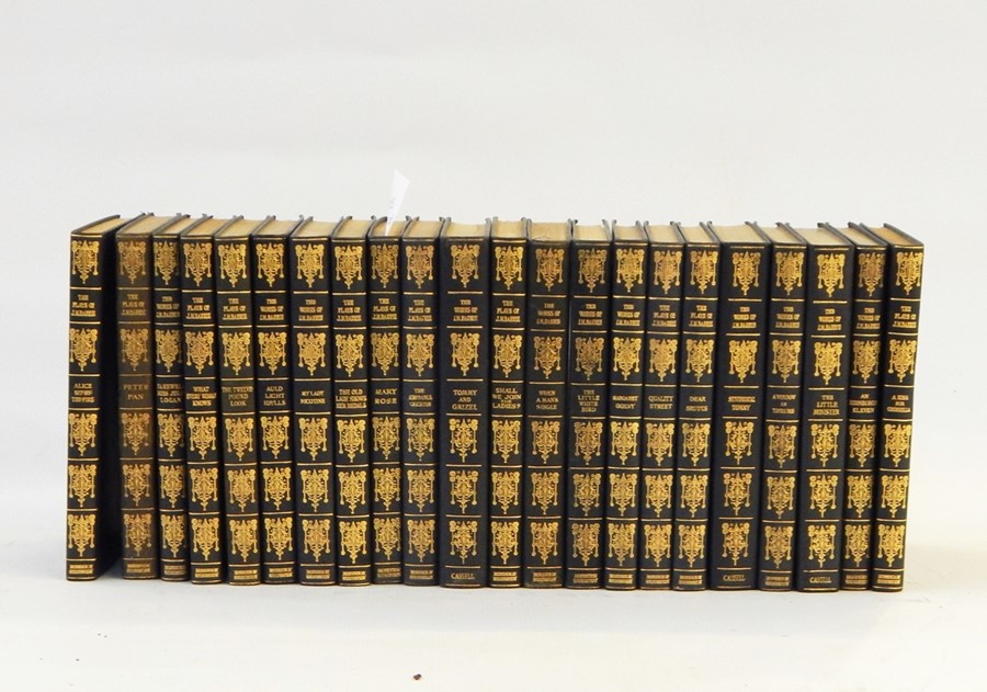 Barrie, J M  "The Plays of ...", Hodder & Stoughton 1929, full calf, gilt decorations and titles,