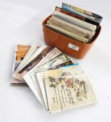 Quantity of early and mid 20th century postcards including WWI, European art, Jack Garding,