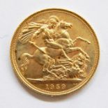 1959 gold sovereign