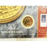 2000 gold sovereign in presentation packet