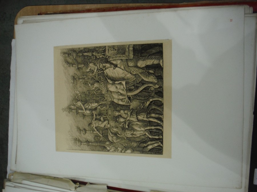 After Mantegna Prints "Oeuvre de A Mantegna by Amand-Durand and Georges Duplessis, Paris" 1878, 26 - Image 19 of 36