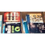 Large quantity of modern hardback books, many signed, authors include Andy McNab, Eoin Colfer,