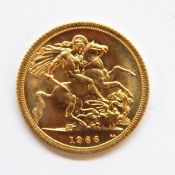 1966 gold sovereign