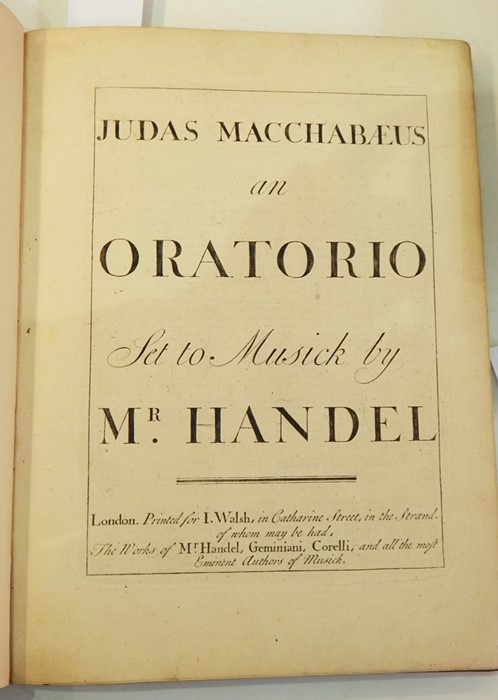 The Badminton Library  Hunting and Shooting  "Judas Macchabaeus, an Oritorio set to musick by Mr - Image 2 of 3