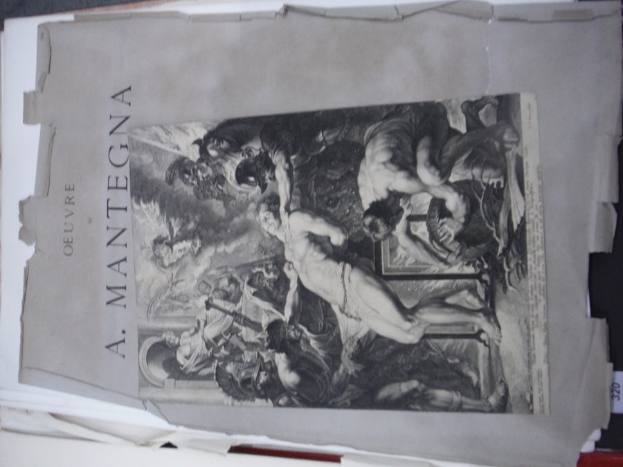 After Mantegna Prints "Oeuvre de A Mantegna by Amand-Durand and Georges Duplessis, Paris" 1878, 26 - Image 4 of 36