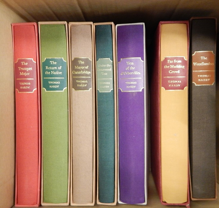 Folio Society Thomas Hardy, 7 novels, all within original slip cases Thaxter, Celia  "An Island