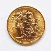 1962 gold sovereign