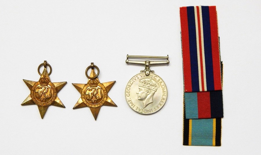 WWII Air Crew Europe Medal Group  awarded to 967877 SGT OWEN  PRY EVANS, 139 SQUADRON RAF, vis: