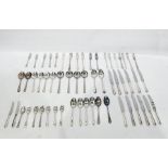 Quantity of silver plated cutlery in the 'Dubarry' pattern and other miscellaneous items of cutlery