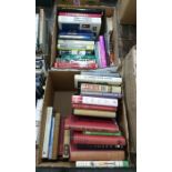 Quantity of hardback books including Jeffrey Archer, Graham Greene, Sotheby's World Guide to