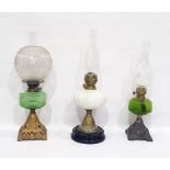 Three various oil lamps (3)