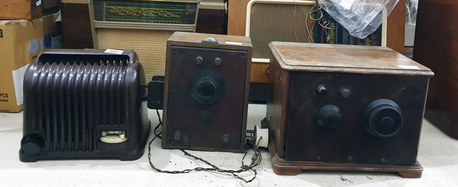 Jobell radio with two other electrical devices