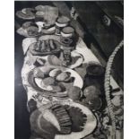 Richard Young Black and white print "Untitled 1/50", still life