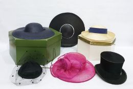 Collection of lady's hats (2 boxes)