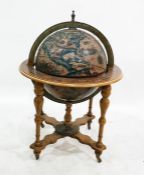 Reproduction globe drinks table