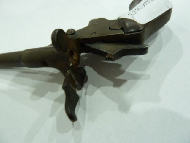 Early 20th century German pocket pistol by Anschutz, marked 'JGA DRGM' and a percussion cap pocket - Image 4 of 7