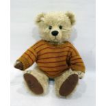 Limited edition Robin Rive 'Mustard Max' teddy bear, 10/300, 36cm tall