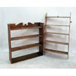 Pine shelving unit